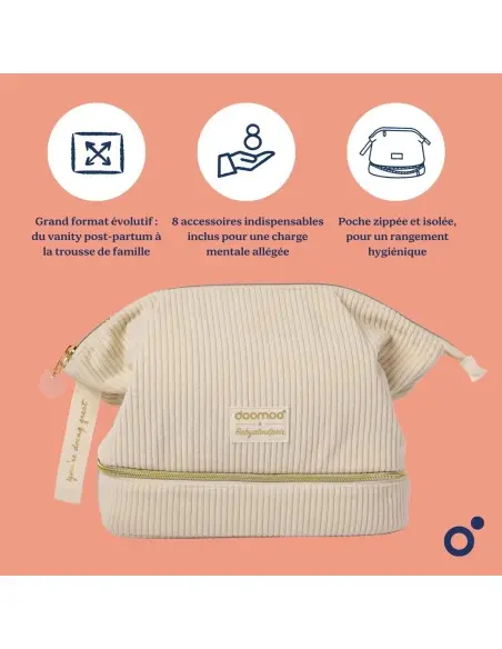 Doomoo Trousse de Maternité - Mommy Vanity dans Gel Intime chez Baby And Mom Maroc