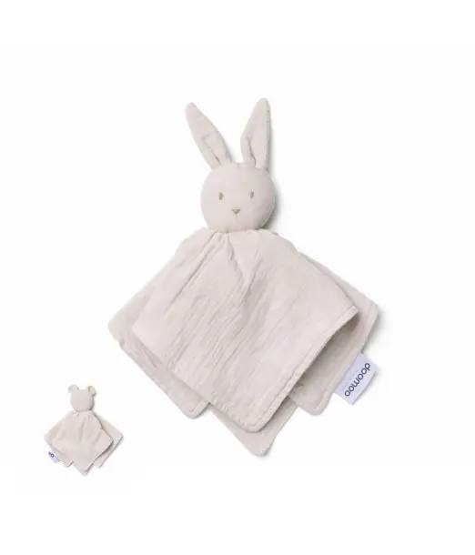 Doomoo Doudou You&Me Réconfortant et Réversible - Almond 0m+