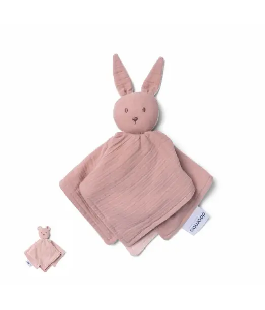 Doomoo Doudou You&Me Réconfortant et Réversible - Pink au Maroc - Baby And Mom