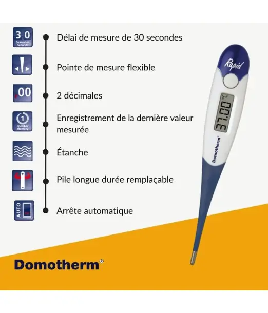 Thermomètre Domotherm Rapid 2