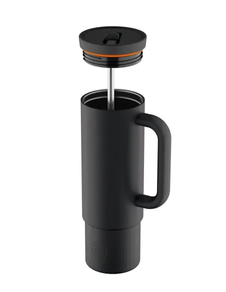 24 Bottles straw cup 800 ml black — photo 2