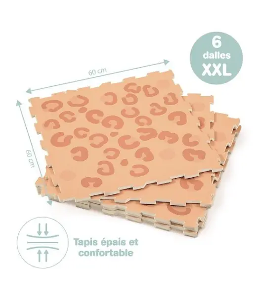 Ludi Tapis Puzzle Motif Nude 180×120×1,2 cm 2