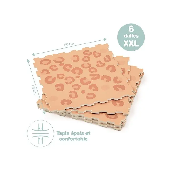 Ludi Tapis Puzzle Motif Nude 180×120×1,2 cm dans Tapis d'éveil chez Baby And Mom Maroc