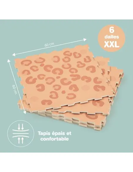 Ludi Tapis Puzzle Motif Nude 180×120×1,2 cm dans Tapis d'éveil chez Baby And Mom Maroc