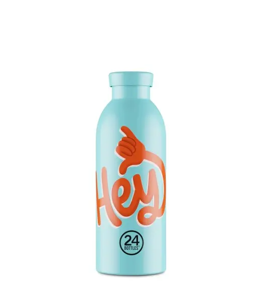 24 Bottles Clima Bottle - Gourde isotherme - Hey! Blue 500ml