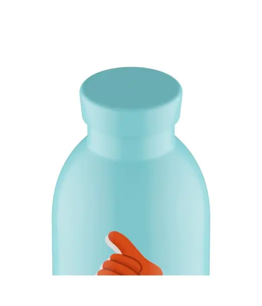 24 Bottles Clima Bottle - Gourde isotherme - Hey! Blue 500ml 2