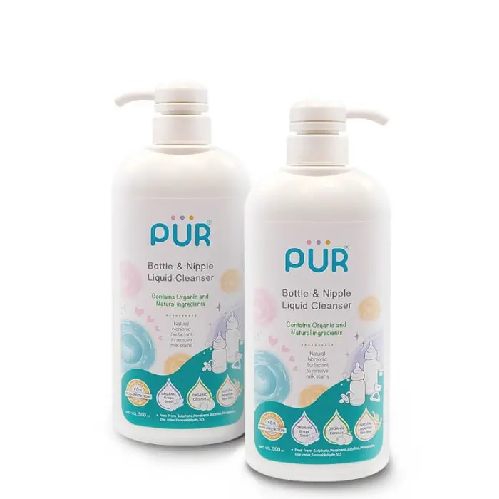 Liquide de nettoyage des biberons et tétines 500ml Pür