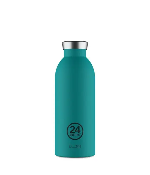 24 Bottles Clima Bottle - Gourde isotherme - Atlantic Bay 500ml au Maroc - Baby And Mom