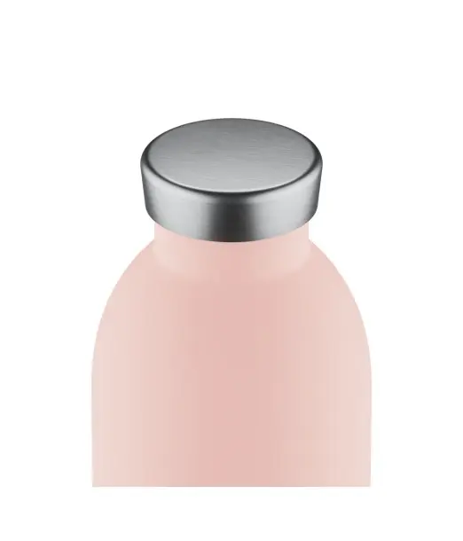 24 Bottles Clima Bottle - Gourde isotherme - Dusty Pink 500ml au Maroc - Baby And Mom 2