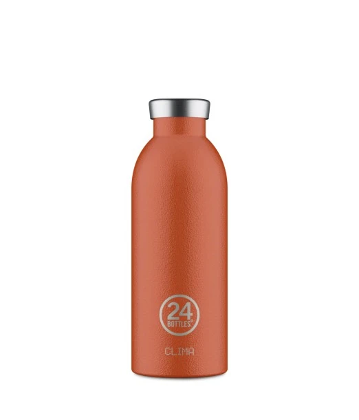 24 Bottles Clima Bottle - insulated bottle - Sunset Orange 500 ml