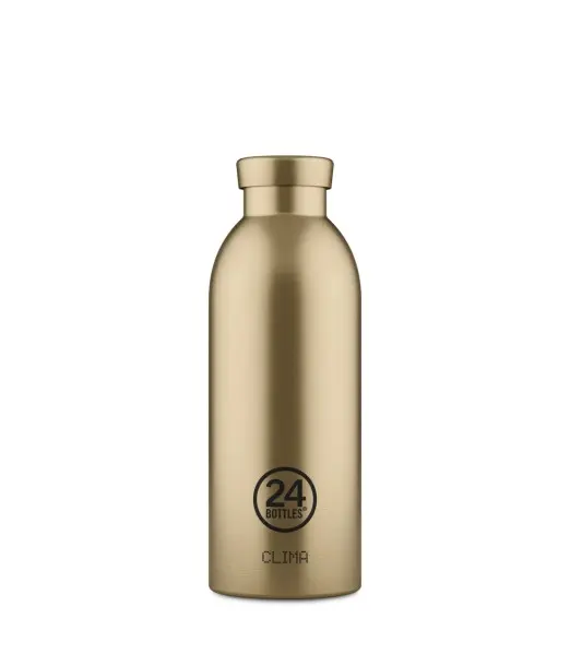 24 Bottles Clima Bottle - Gourde isotherme - Sparkling Gold 500ml au Maroc - Baby And Mom