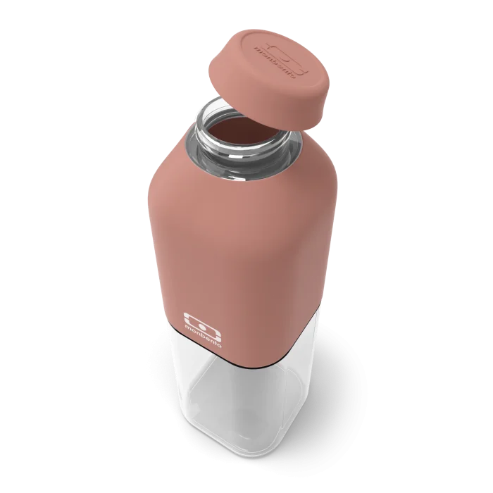 Monbento Bouteille d’Eau Réutilisable Positive M Rose Moka 500ml dans Hydratation chez Baby And Mom Maroc