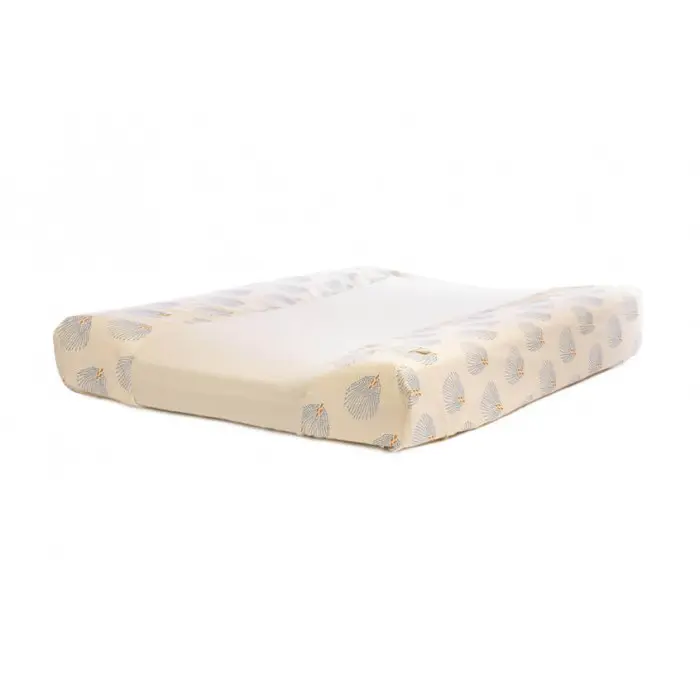 Housse de matelas à langer Calma blue gatsby cream Nobodinoz