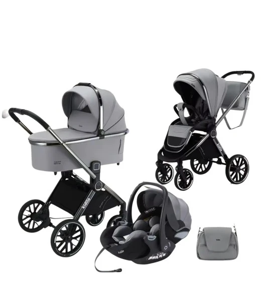 Trio Kidilo G100+C 3-in-1 stroller Grey