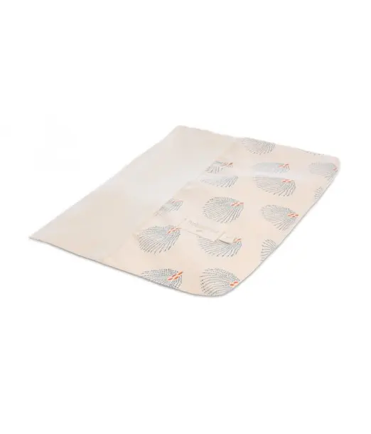 Housse de matelas à langer Calma blue gatsby cream Nobodinoz