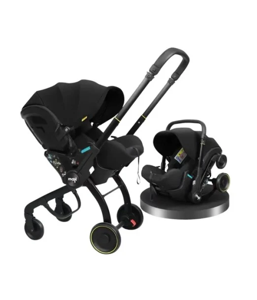Doona Max Style i-Size 2-in-1 stroller and car seat — black