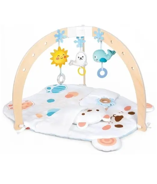 Hape Tapis d'éveil Snuggle Bear Activity Gym 0-18mois