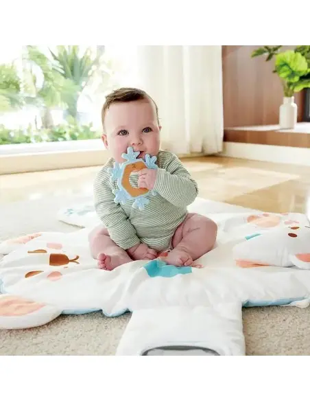 Hape Tapis d'éveil Snuggle Bear Activity Gym 0-18mois dans Tapis d'éveil chez Baby And Mom Maroc