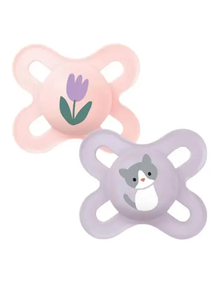 MAM Start pacifier from 0 to 2 months pink