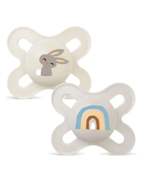MAM Start pacifier from 0 to 2 months Grey