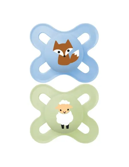 MAM Start pacifier from 0 to 2 months Blue — photo 2