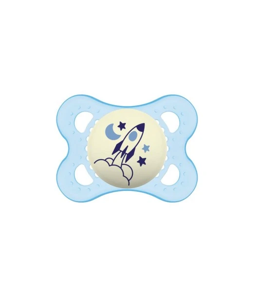 MAM Original Night pacifier from 0 to 6 months Blue 2