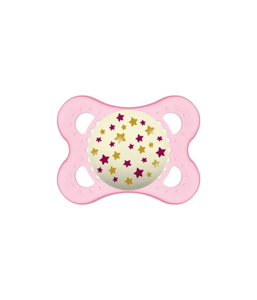 Sucette Mam Original Nuit 0-6m Rose Sucettes - Mam Maroc 2