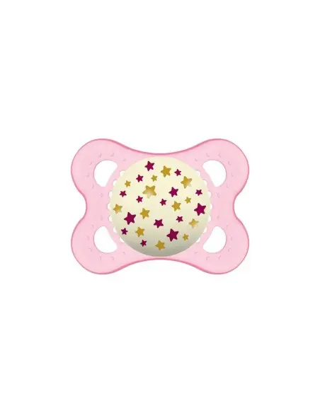 Sucette Mam Original Nuit 0-6m Rose Sucettes - Mam Maroc