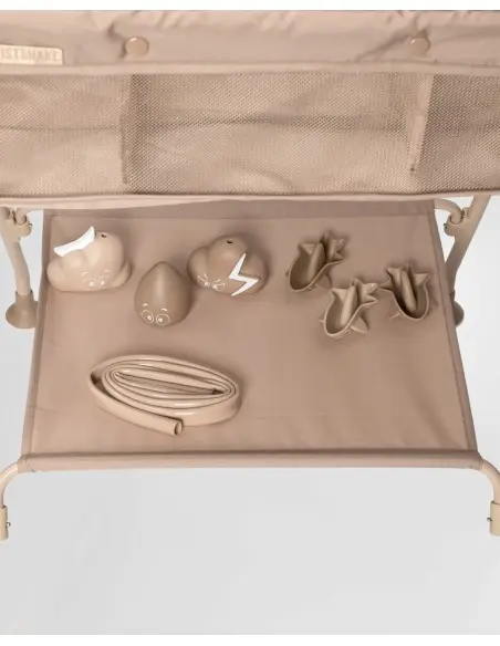 Baignoire Twistshake Pliable + Transat de Bain + Rince cheveux + 6 Jouets Mocha dans Baignoire chez Baby And Mom Maroc