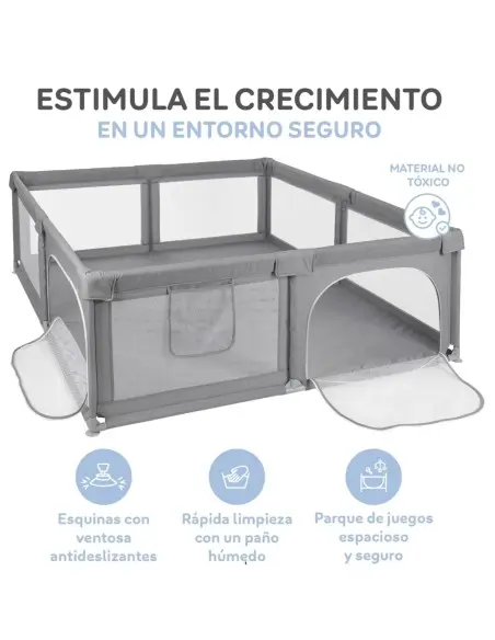 MS Innovaciones Parc pour bébé XXL avec Tapis pliable 180 × 200 cm 6m+ dans Lit Parapluie / Parc chez Baby And Mom Maroc