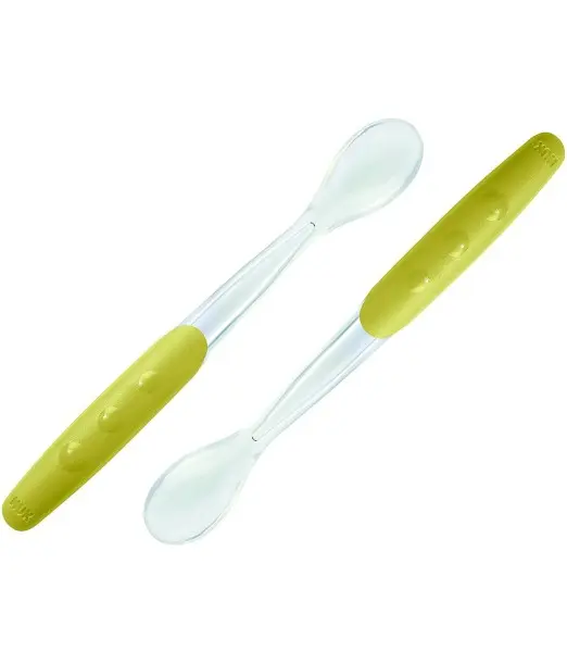 2 Cuillères soft 4m+ NUK - Vert