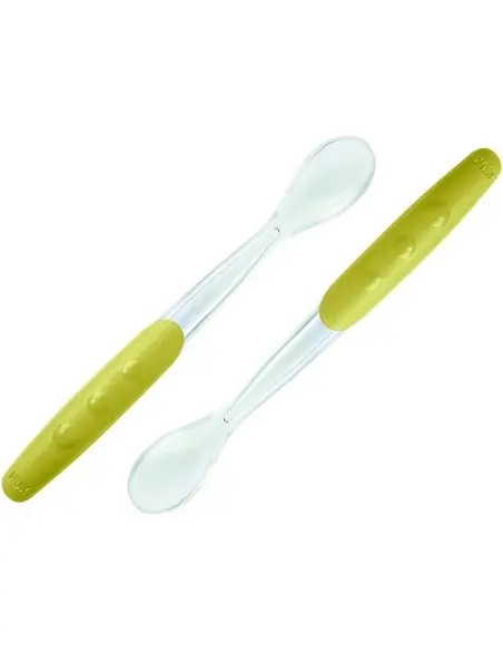 2 Cuillères soft 4m+ NUK - Vert