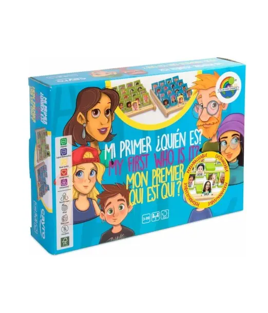 Cayro Jeu Qui est Qui en Bois 3ans+