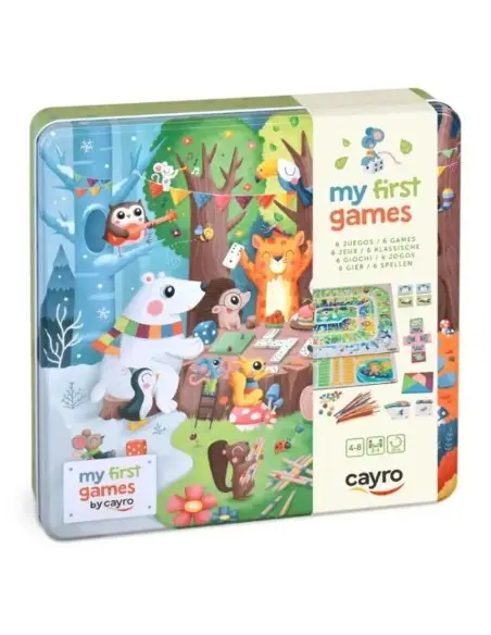 Cayro Mes 6 Premiers Jeux – Coffret Jeux Classiques 4 à 8 ans dans ألعاب تعليمية chez Baby And Mom Maroc