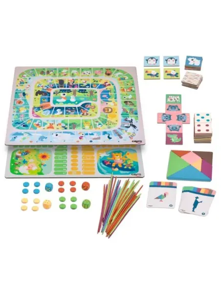 Cayro Mes 6 Premiers Jeux – Coffret Jeux Classiques 4 à 8 ans dans ألعاب تعليمية chez Baby And Mom Maroc