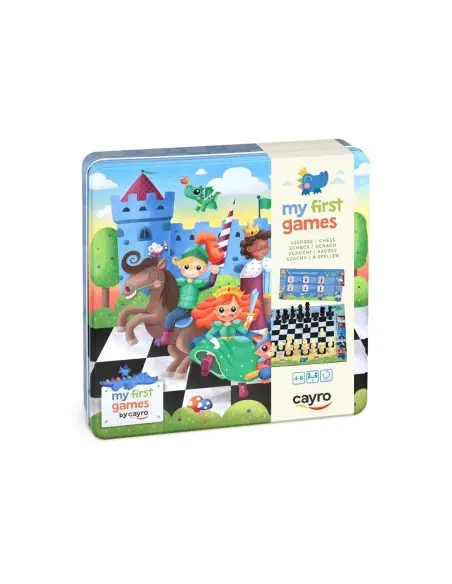 Cayron Mon premier Jeu d'Échecs avec Boîte en Métal 4 - 8ans dans Jeux éducatifs chez Baby And Mom Maroc