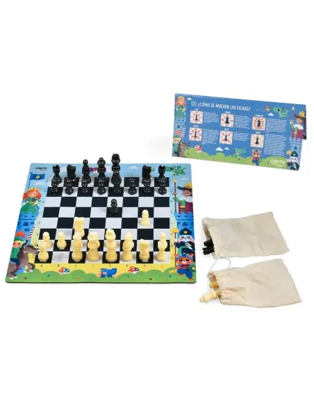 Cayron Mon premier Jeu d'Échecs avec Boîte en Métal 4 - 8ans dans Jeux éducatifs chez Baby And Mom Maroc