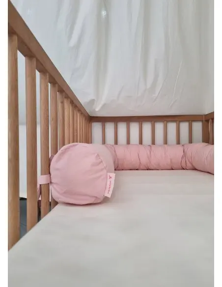 Minitribe Traversin pour bébé Rose Tour de lit - Minitribe