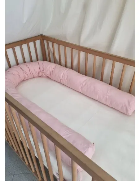 Minitribe Traversin pour bébé Rose Tour de lit - Minitribe