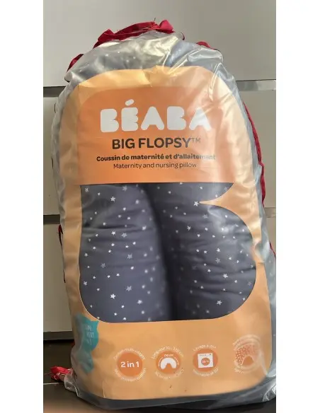 Béaba Big Flopsy™ Coussin d'allaitement Print Jersey Lorena