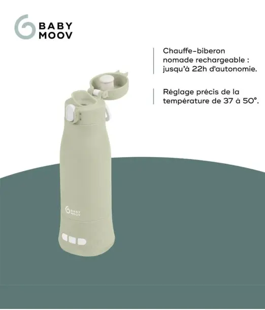 Babymoov Chauffe-biberon nomade rechargeable Moov & Feed - 2
