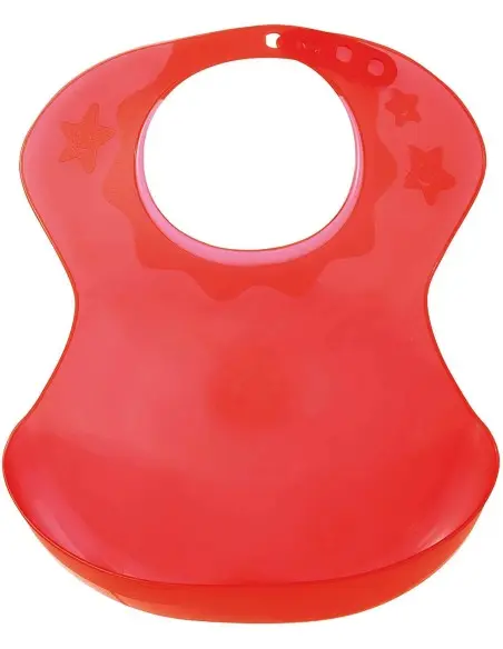 bib semi-rigid from 12 months Tigex Red