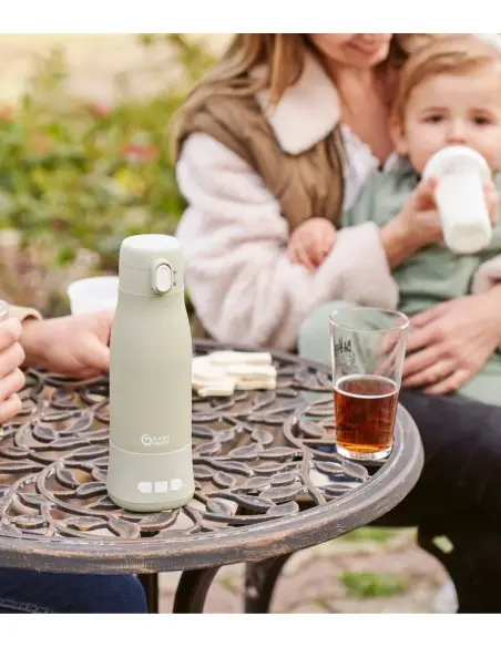 Babymoov portable rechargeable Moov & Feed bottle warmer - Green — photo 9