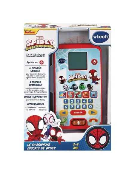 Vtech Smartphone Éducatif Spidey 2 - 5ans dans Jeux éducatifs chez Baby And Mom Maroc