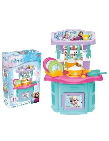 Dede Coffret Cuisine Frozen Chef 3ans+ Jeux éducatifs - Dede