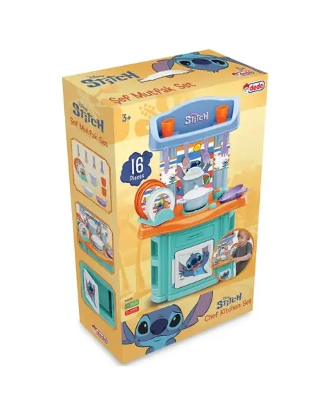 Dede Coffret Cuisine Stitch Chef 3ans+ Jeux éducatifs - Dede