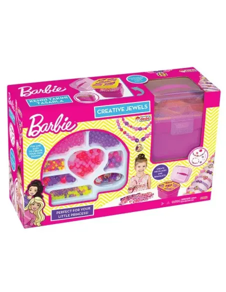 Dede Boîte à Bijoux Barbie 3ans+ Jeux éducatifs - Dede Maroc