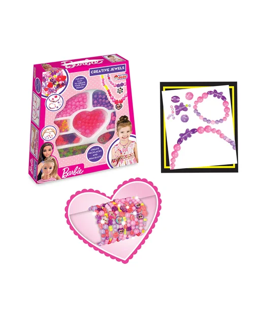 Dede Bijoux Perles Barbie Kit Créatif 3ans+ Univers Enfant - 2