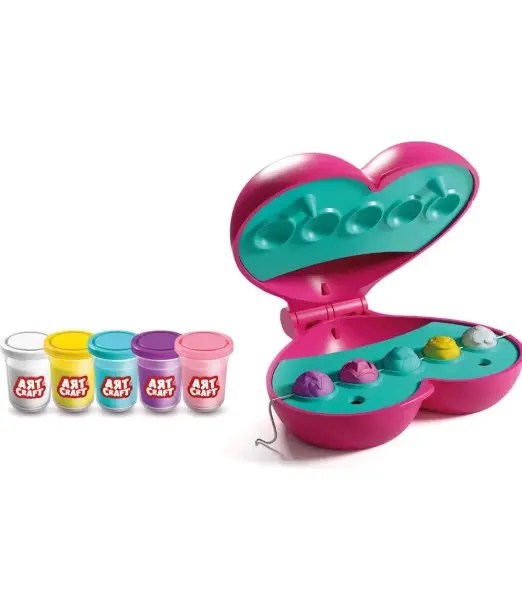 Dede Perles Pâte à Modeler Barbie pour Bijoux 3ans+ Jeux