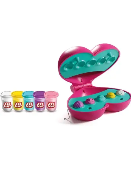 Dede Barbie modelling clay beads for jewellery 3 years+